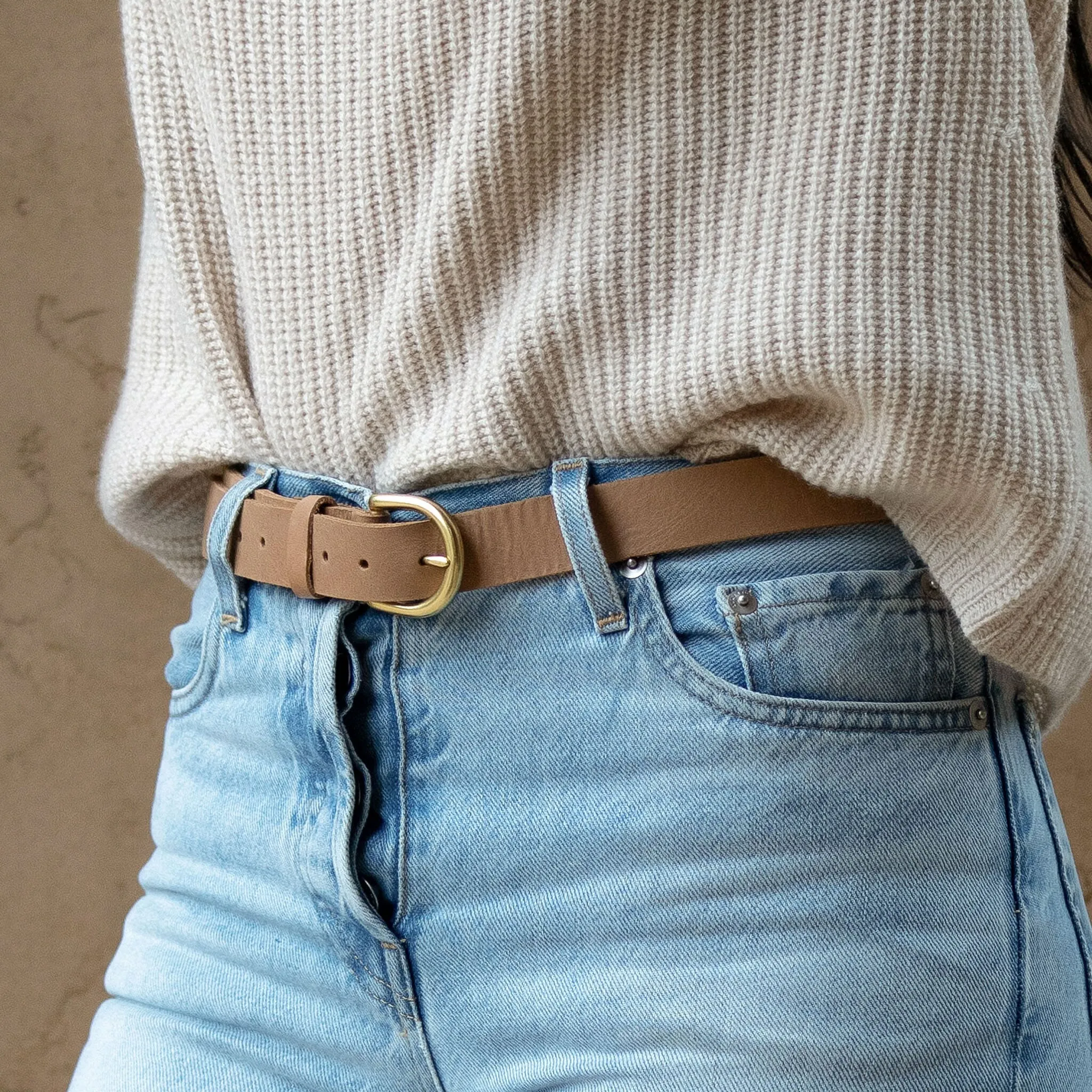 Noemi Belt Almond