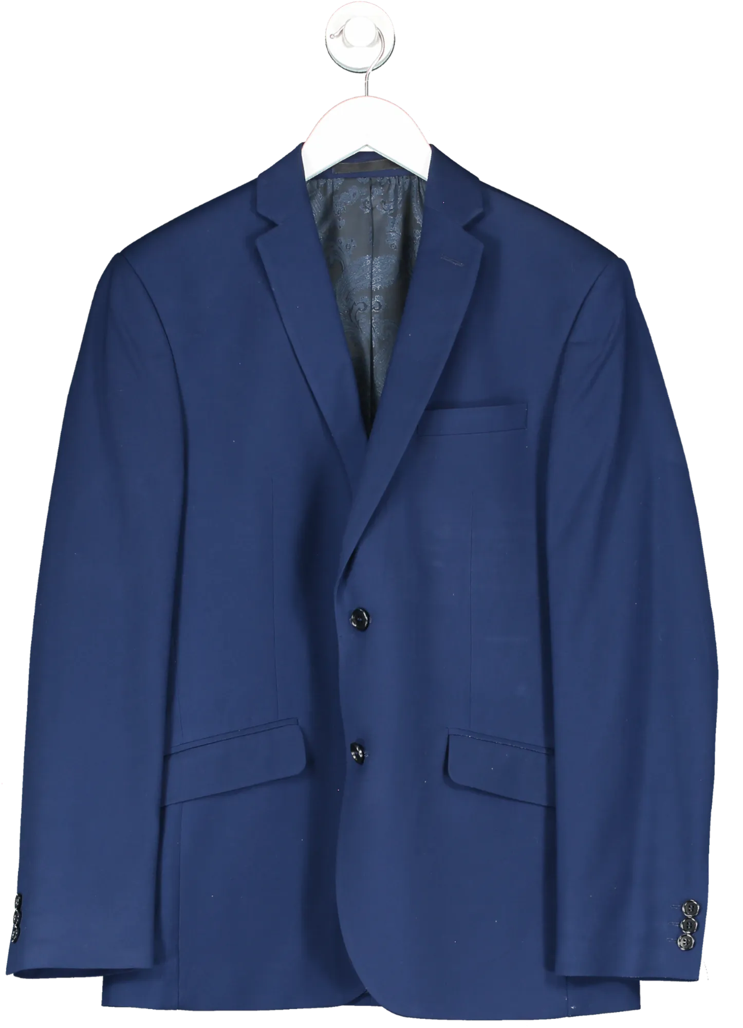 occasions Blue Three Piece Suit UK L