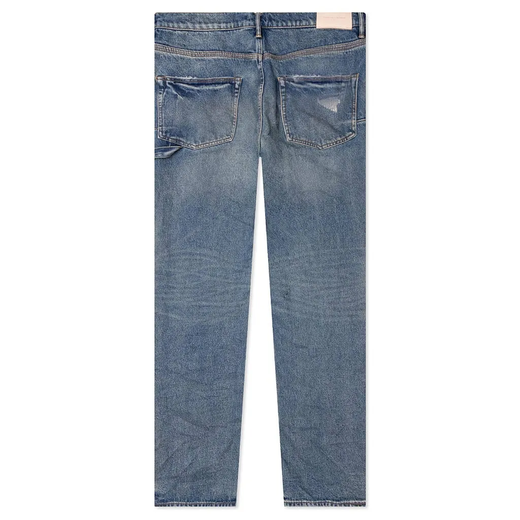 P015 Relaxed Carpenter - Mid Indigo