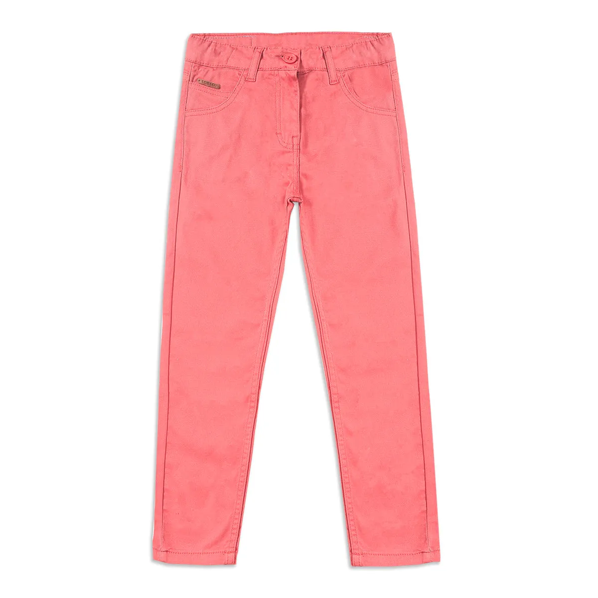 Peach Twill Pant