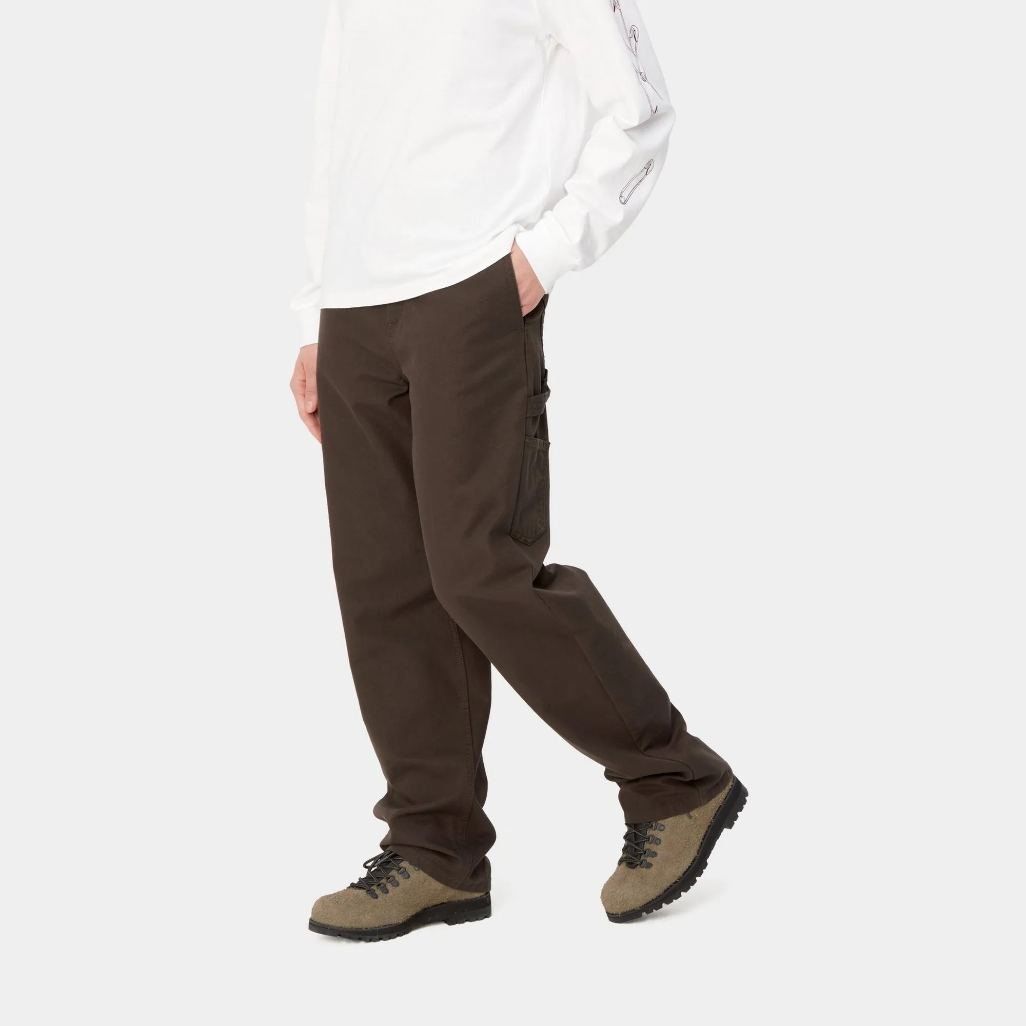 Pierce Pant Straight - Canvas | Tobacco