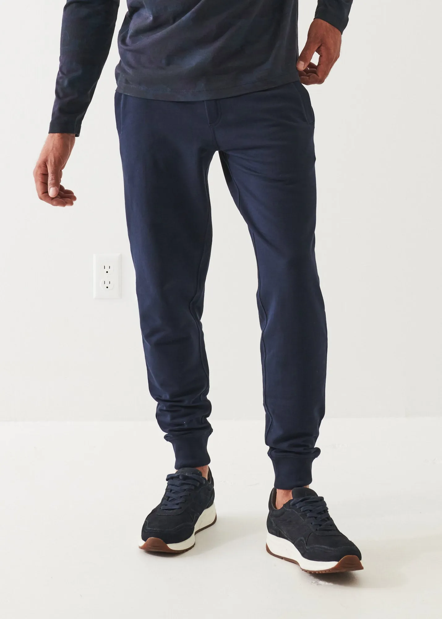 PIMA COTTON FRENCH TERRY FLEECE JOGGER