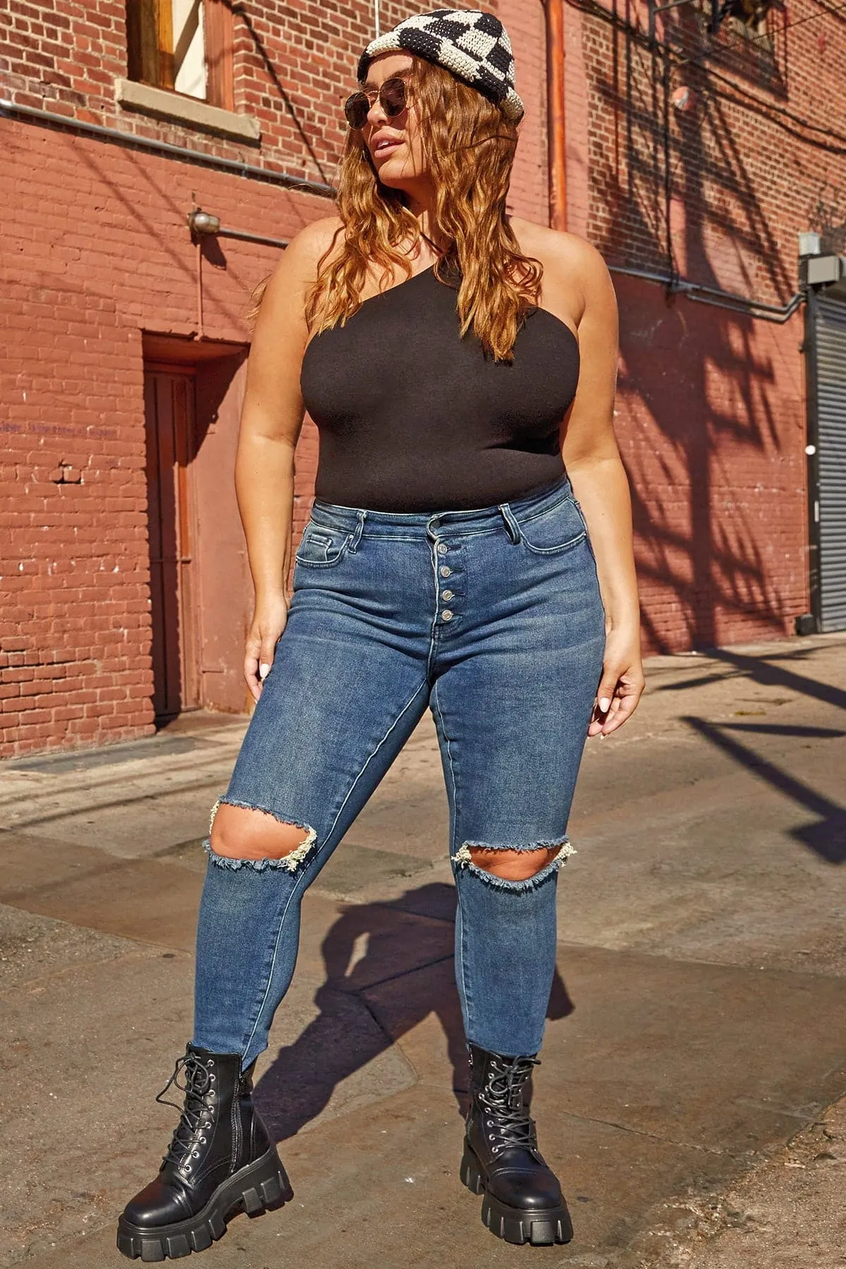 Plus Size Women's Dream  Ankle Jeans