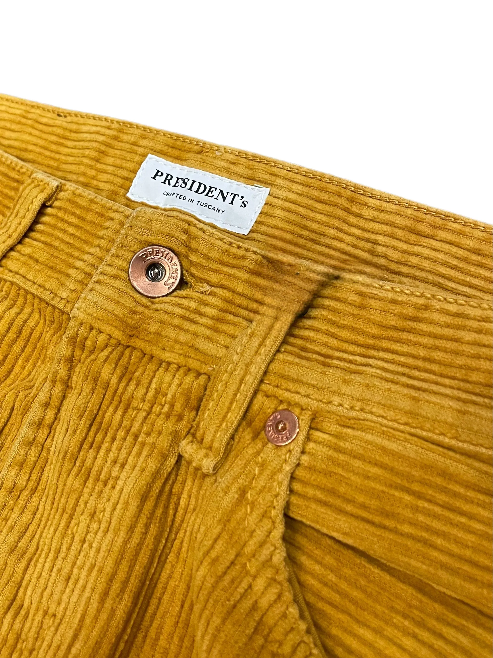 PRESIDENT’S Jeans Icarus Corduroy Ocher Pants