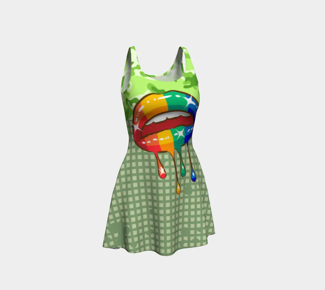 Rainbow Kiss III Dress