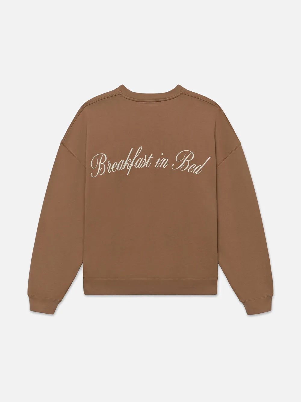 Ritz Unisex Breakfast In Bed Crewneck -- Camel