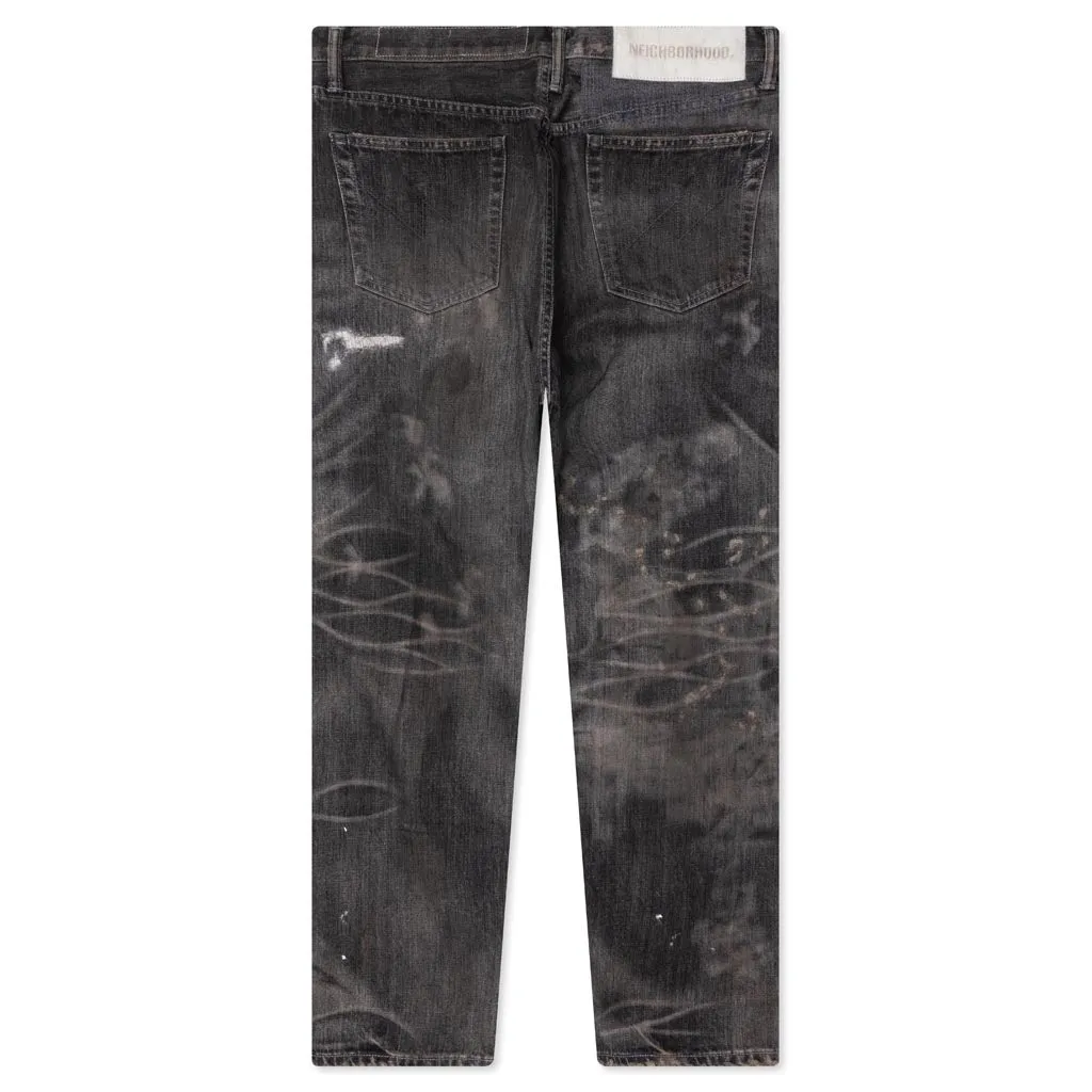 Savage Denim DP Basic Pants - Black