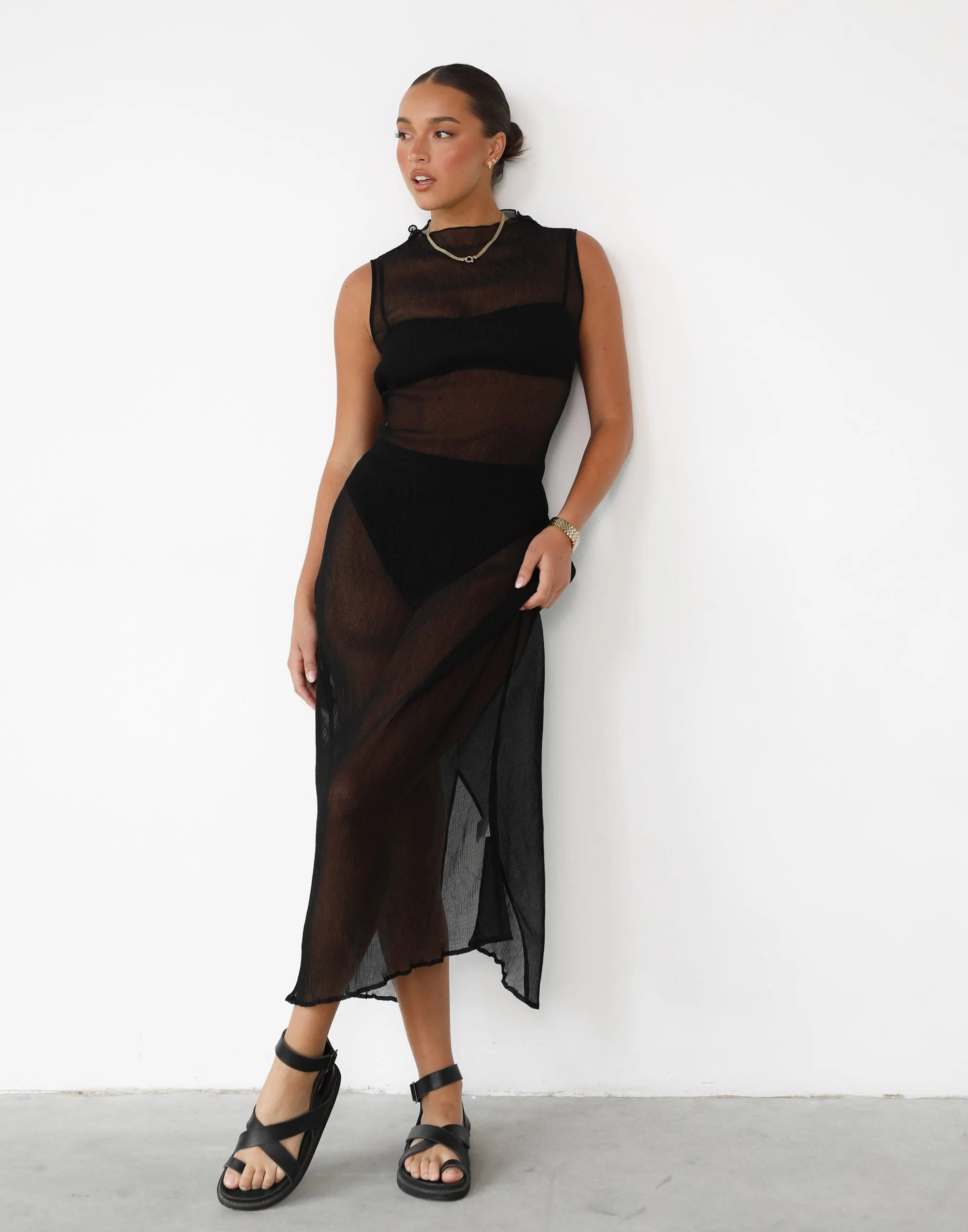 Solar Maxi Dress (Black)