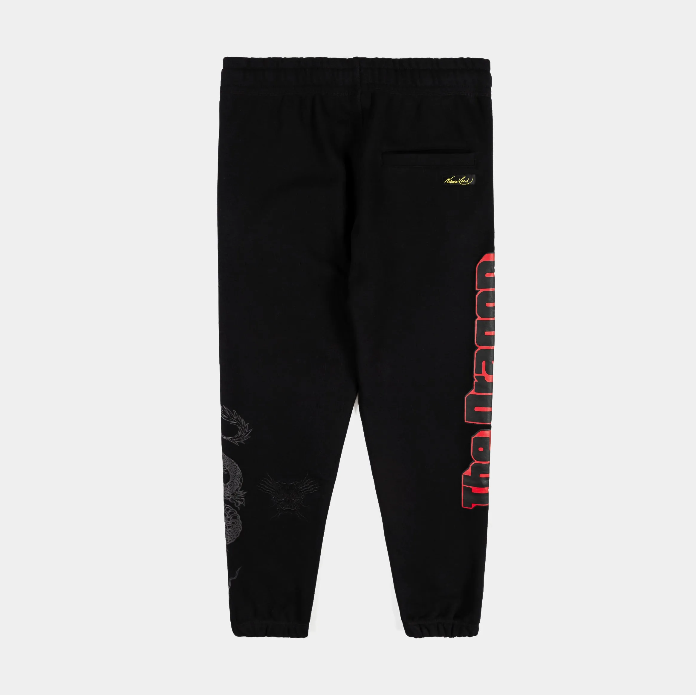 SP x Bruce Lee The Dragon Joggers Mens Pants (Black/Red)