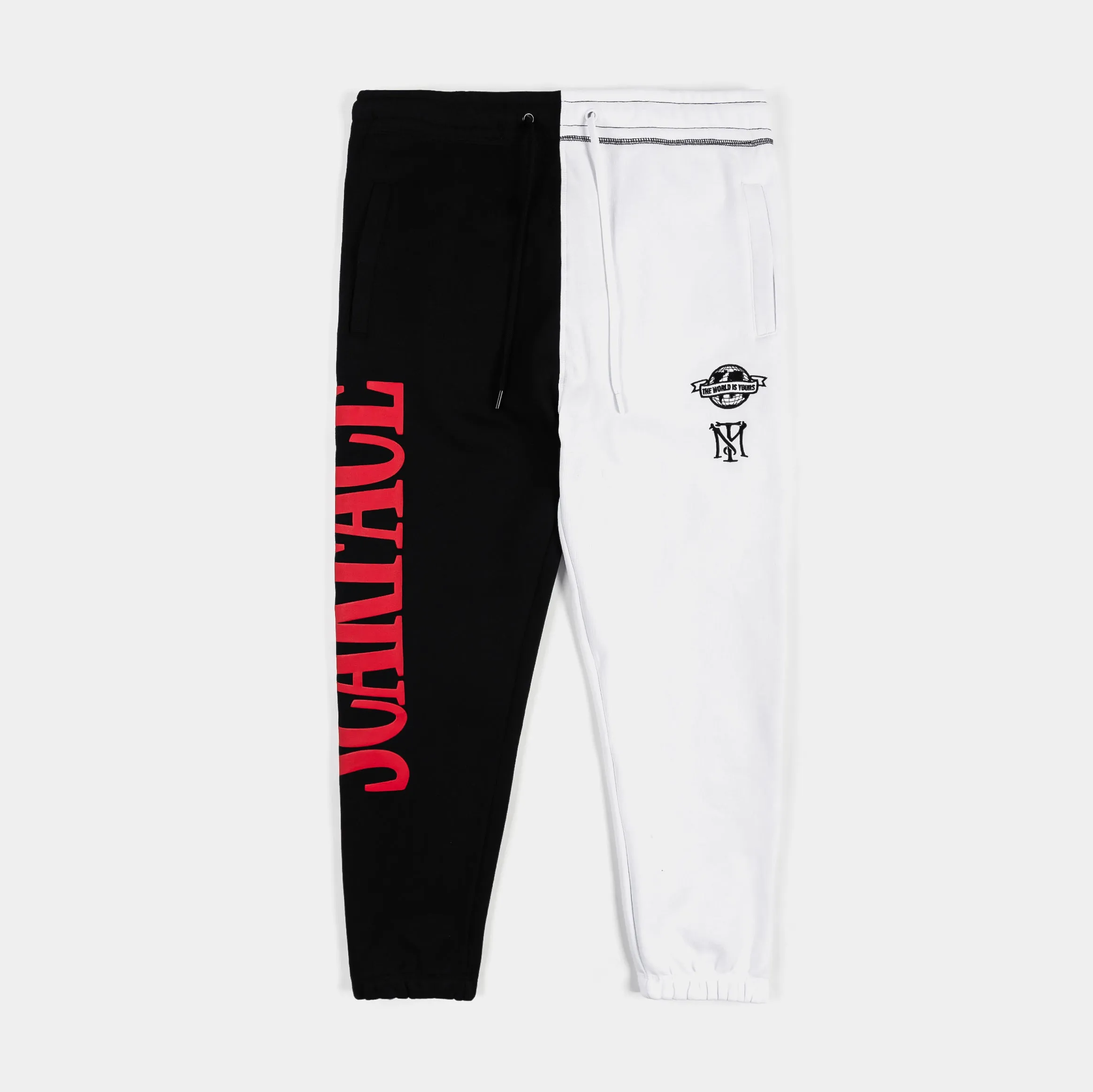 SP x Scarface Split Joggers Mens Pants (Black/White)