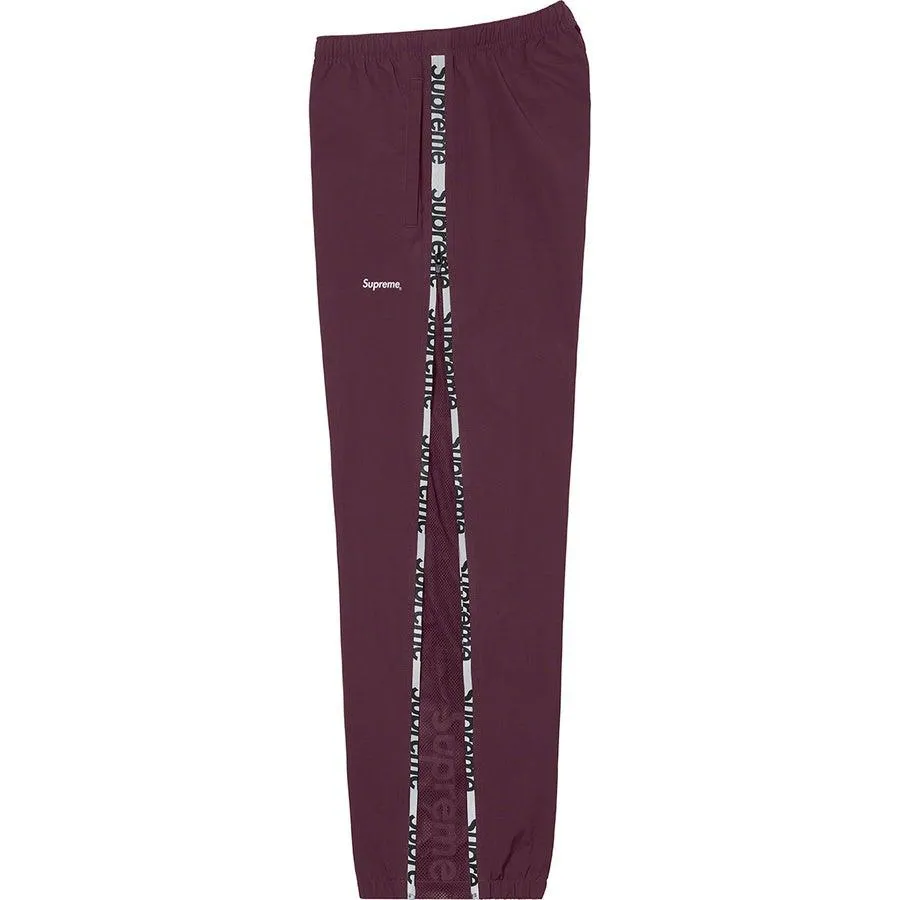 Supreme Reflective Zip Track Pant (Purple)