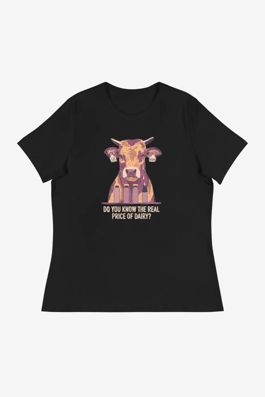 The Real Price of Dairy Women's Relaxed T-Shirt