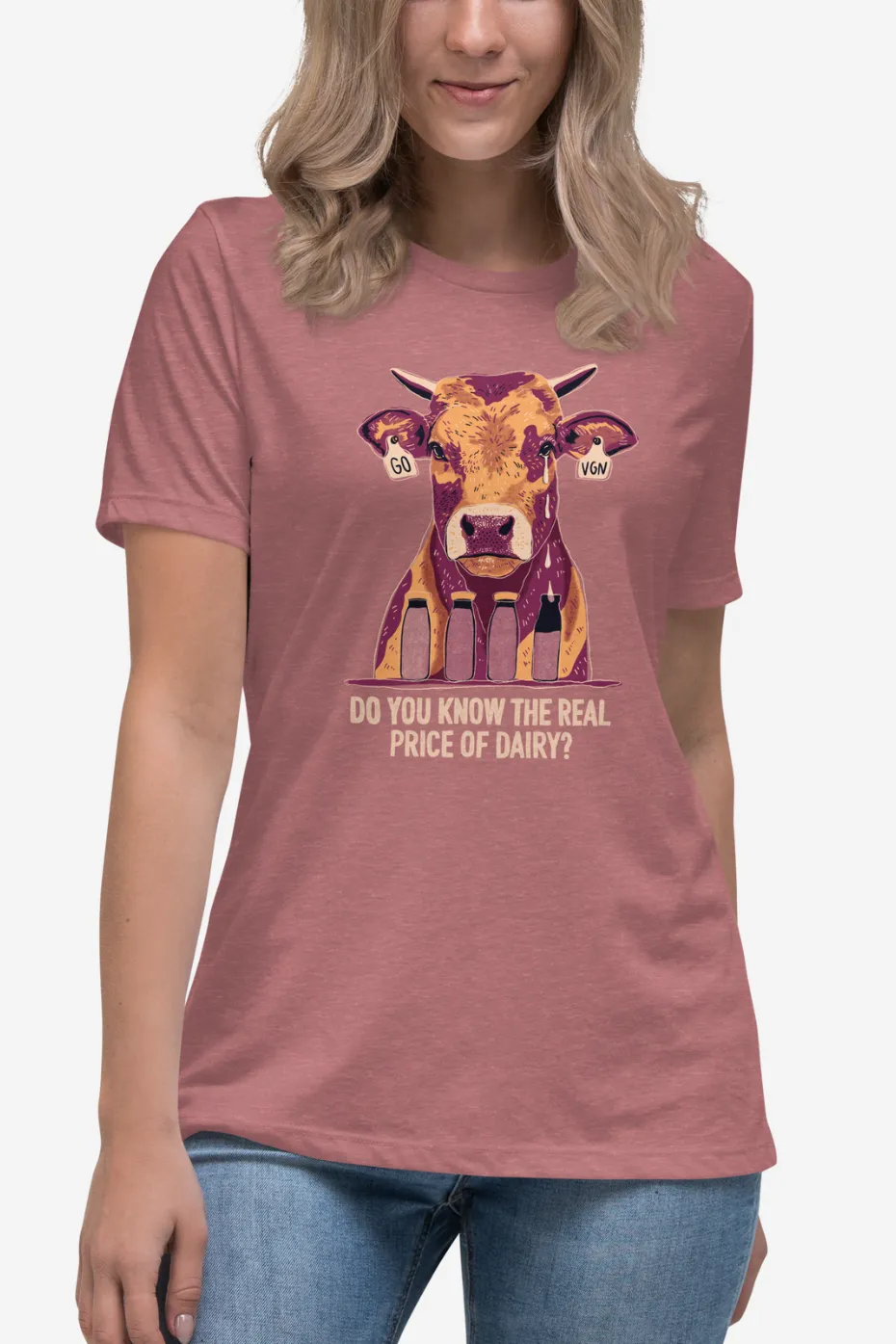 The Real Price of Dairy Women's Relaxed T-Shirt