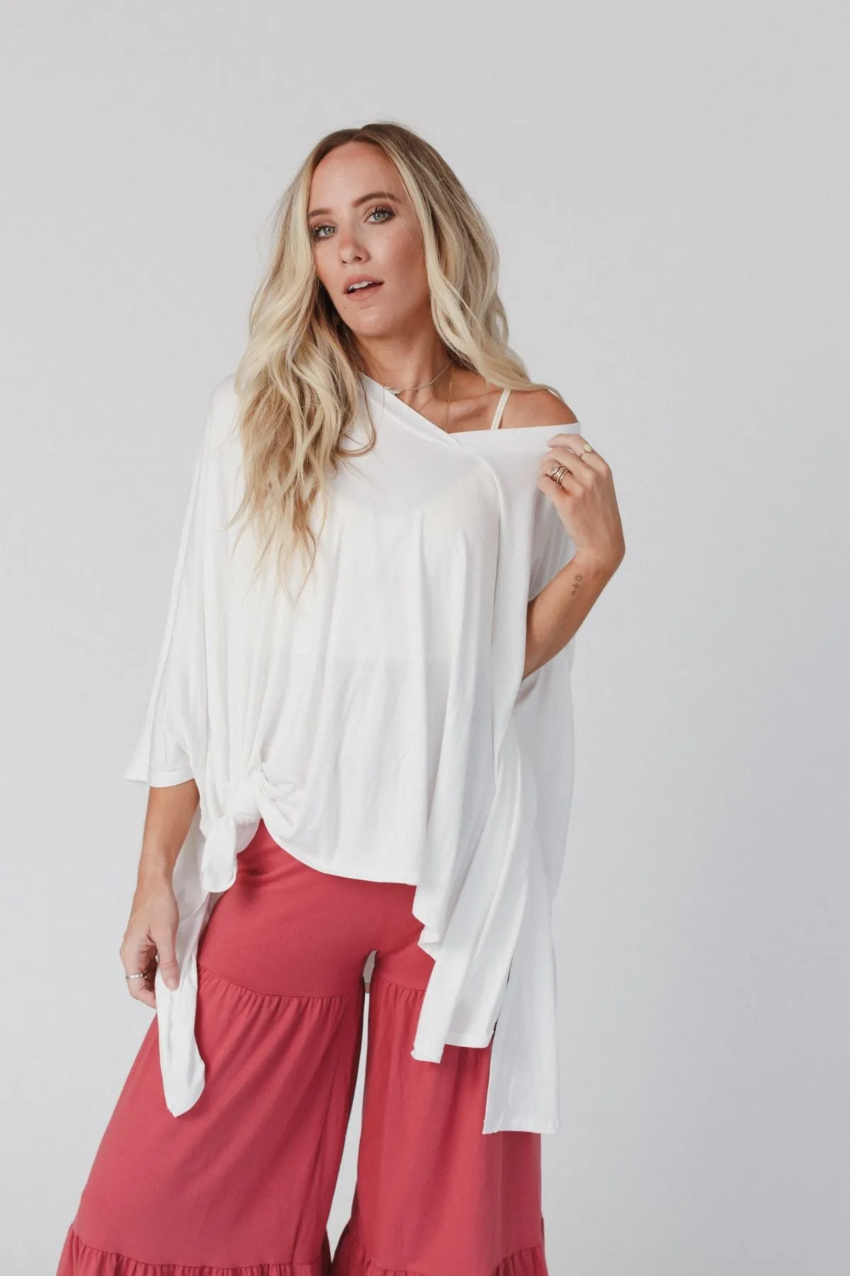 The Wren Top - White