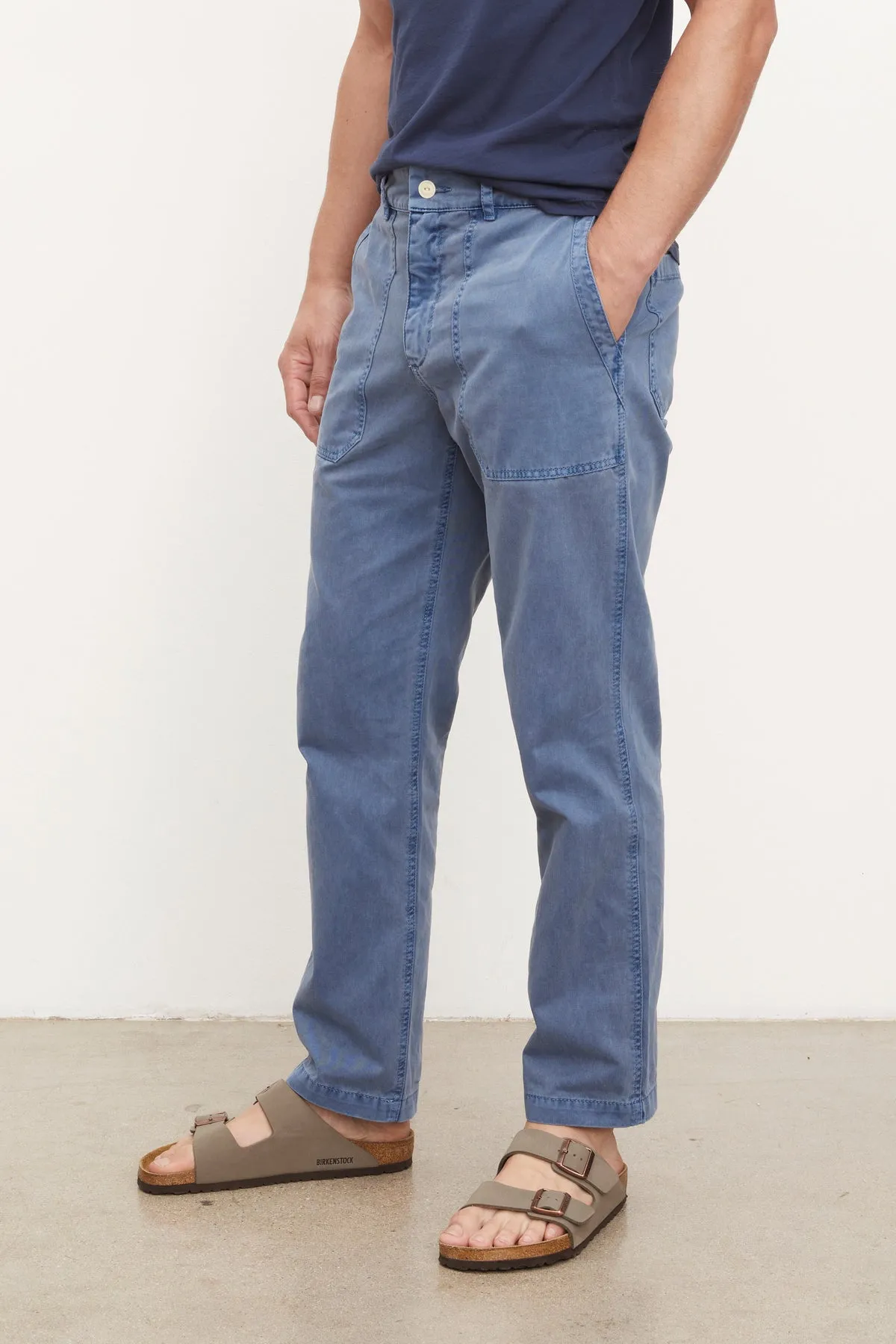 TOBY SANDED TWILL PANT