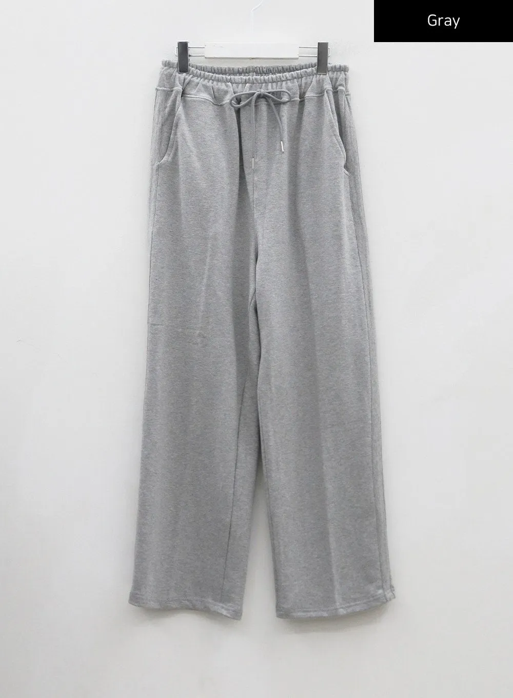 Two Side Straps Wide Track Pants Unisex CO05