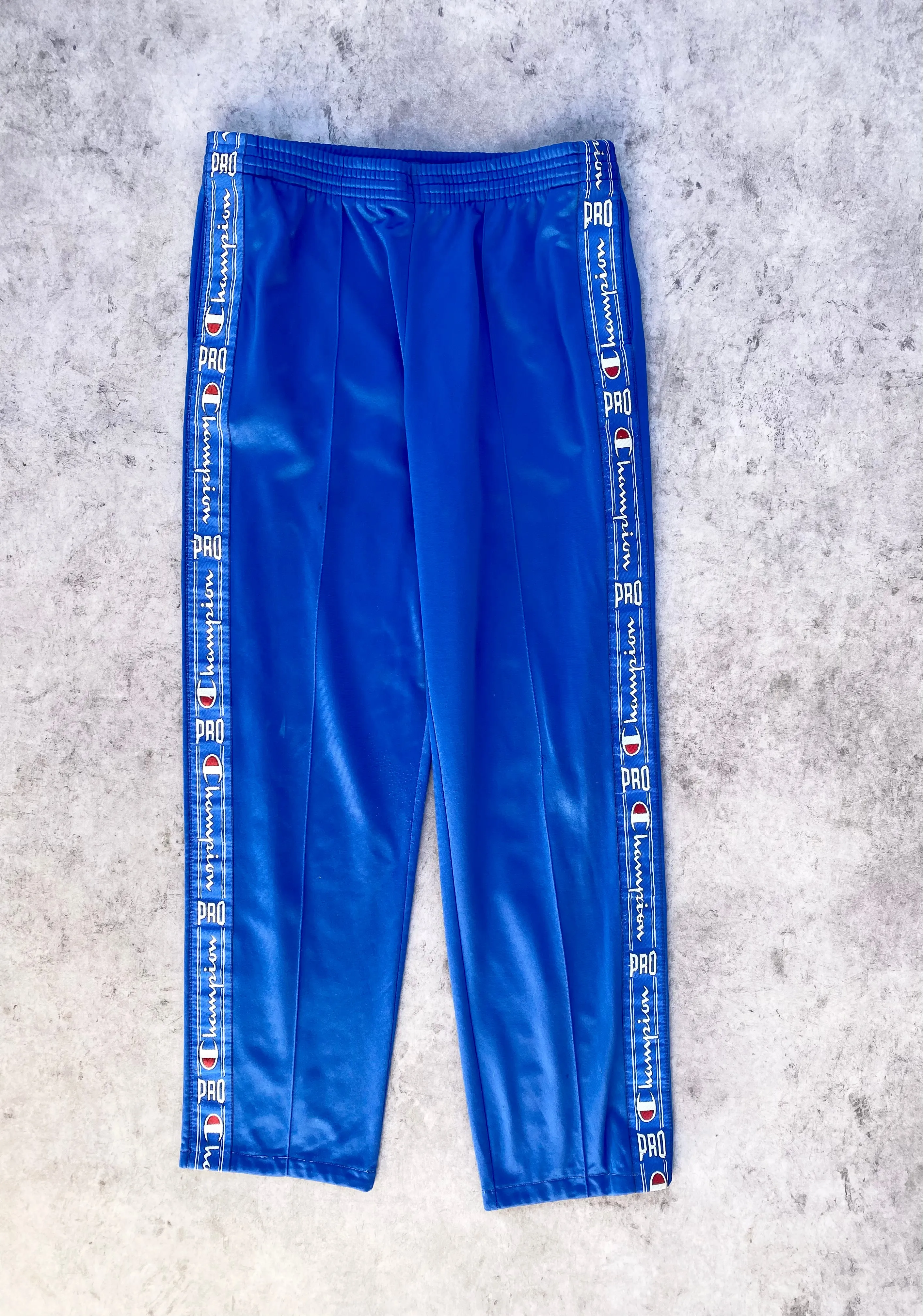 Vintage Champion Script Tape Trackpants (S)