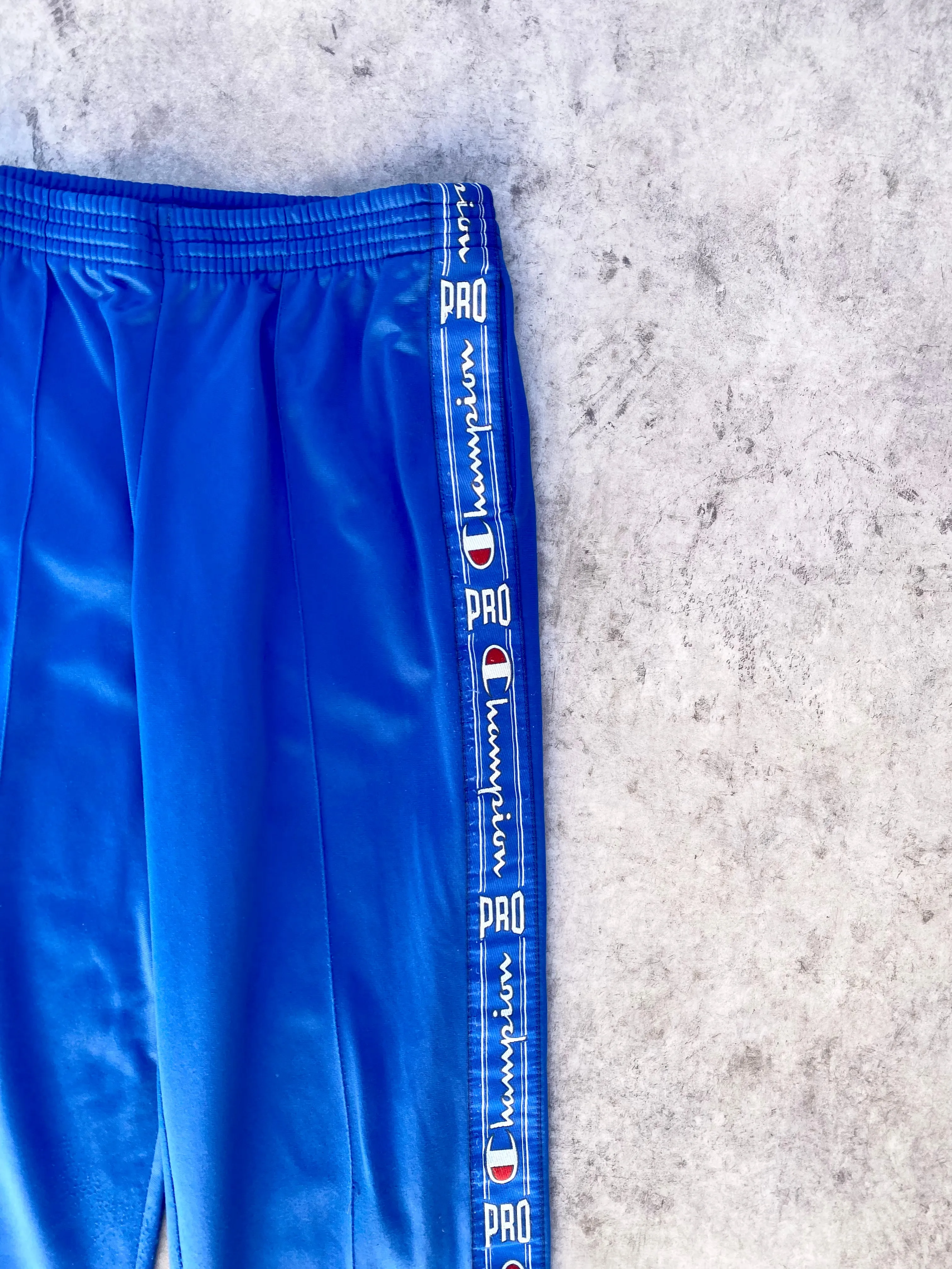 Vintage Champion Script Tape Trackpants (S)